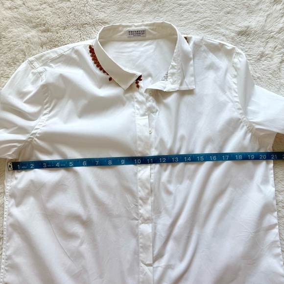 Brunello Cucinelli women blouse size XXL Authentic - Picture 7 of 10